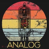 Vacuum Tube Retro Analog Audio Valve Amp Hi Fi Or Guitar Sweatshirt thumb 3