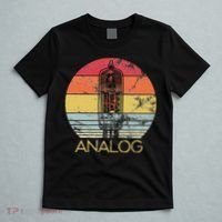 Vacuum Tube Retro Analog Audio Valve Amp Hi Fi Or Guitar T-Shirt thumb 5