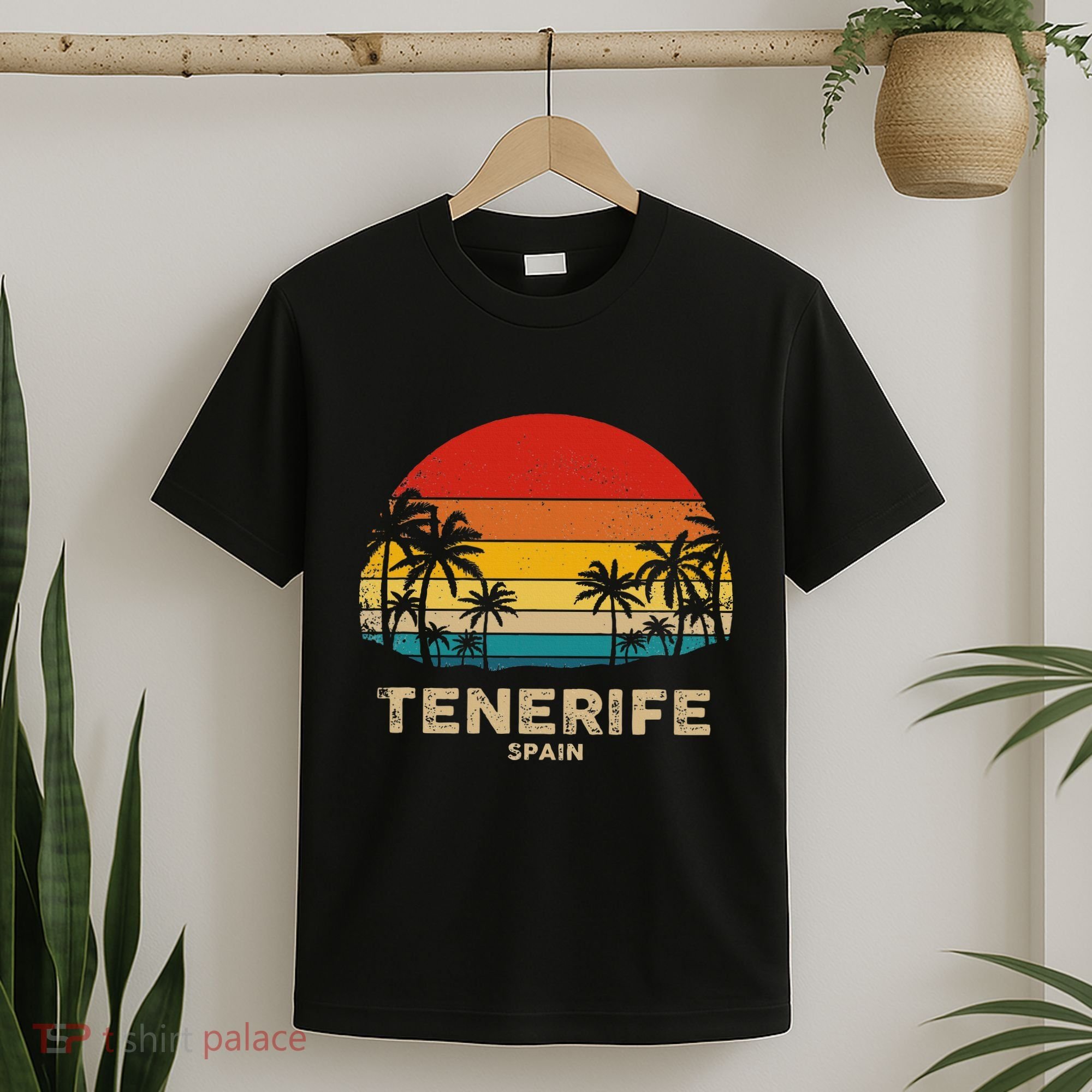 Vintage Tenerife Spain Souvenir T-Shirt