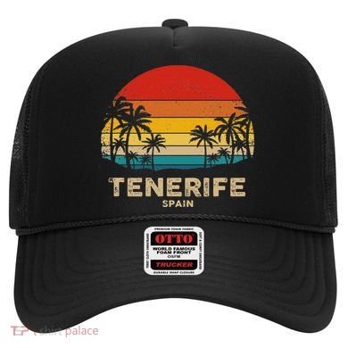 Vintage Tenerife Spain Souvenir Hat