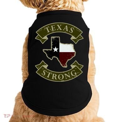 Vintage Texas Strong Logo Doggie Tank