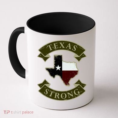 Vintage Texas Strong Logo Coffee Mug