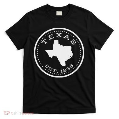 Vintage Texas State Map For Souvenirs T-Shirt