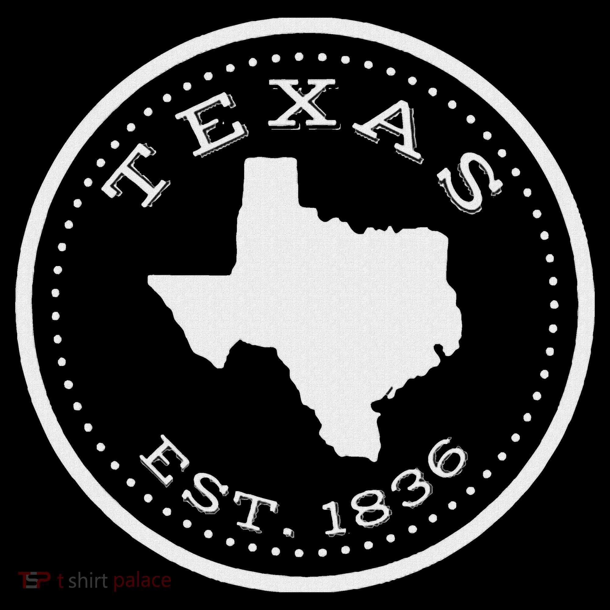 Vintage Texas State Map For Souvenirs T-Shirt