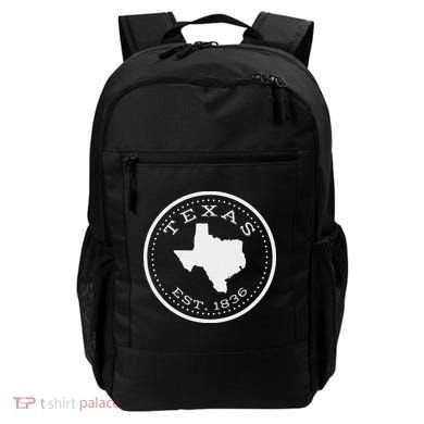 Vintage Texas State Map For Souvenirs Backpack