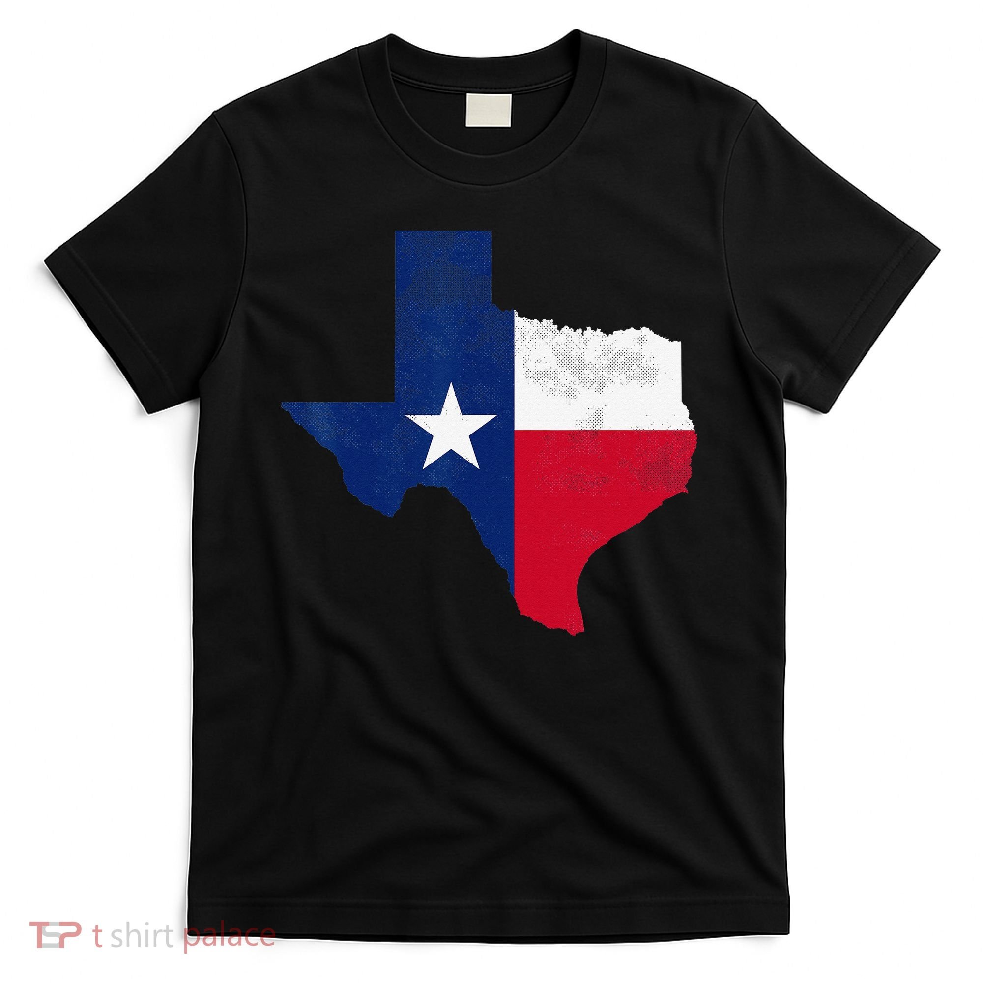 vintage Texas State USA Distressed Flag Grunge T-Shirt