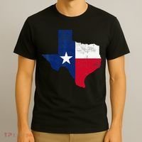 vintage Texas State USA Distressed Flag Grunge T-Shirt thumb 3