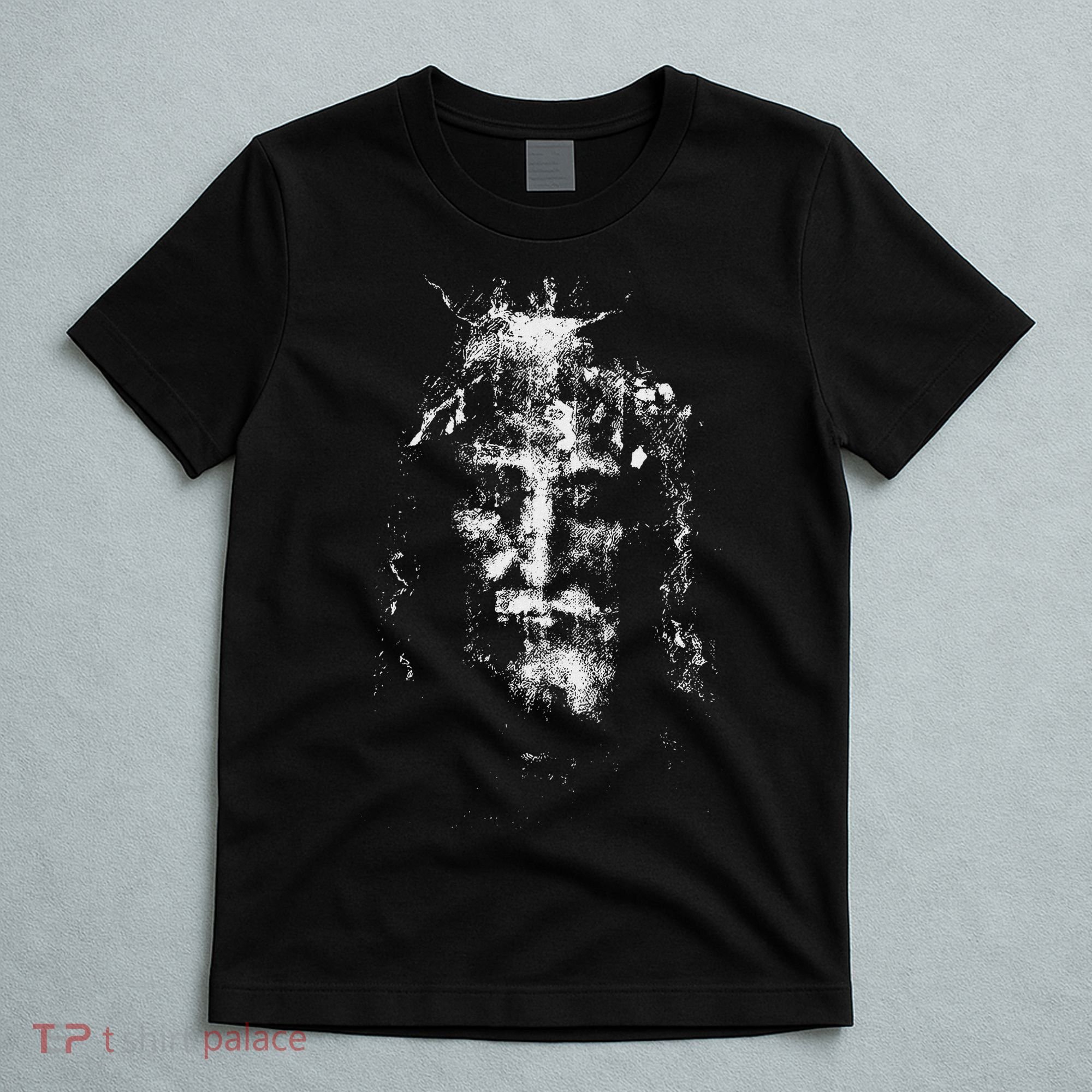 Vintage The Shroud Of Turin Holy Face Of Jesus T-Shirt