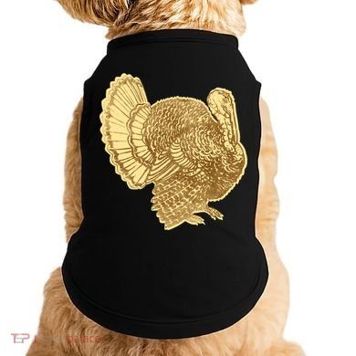 Vintage Thanksgiving Turkey Gift Doggie Tank