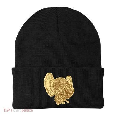 Vintage Thanksgiving Turkey Gift Beanie