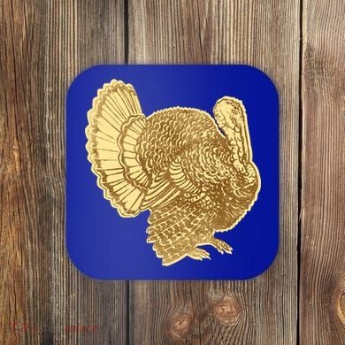 Vintage Thanksgiving Turkey Gift Coaster