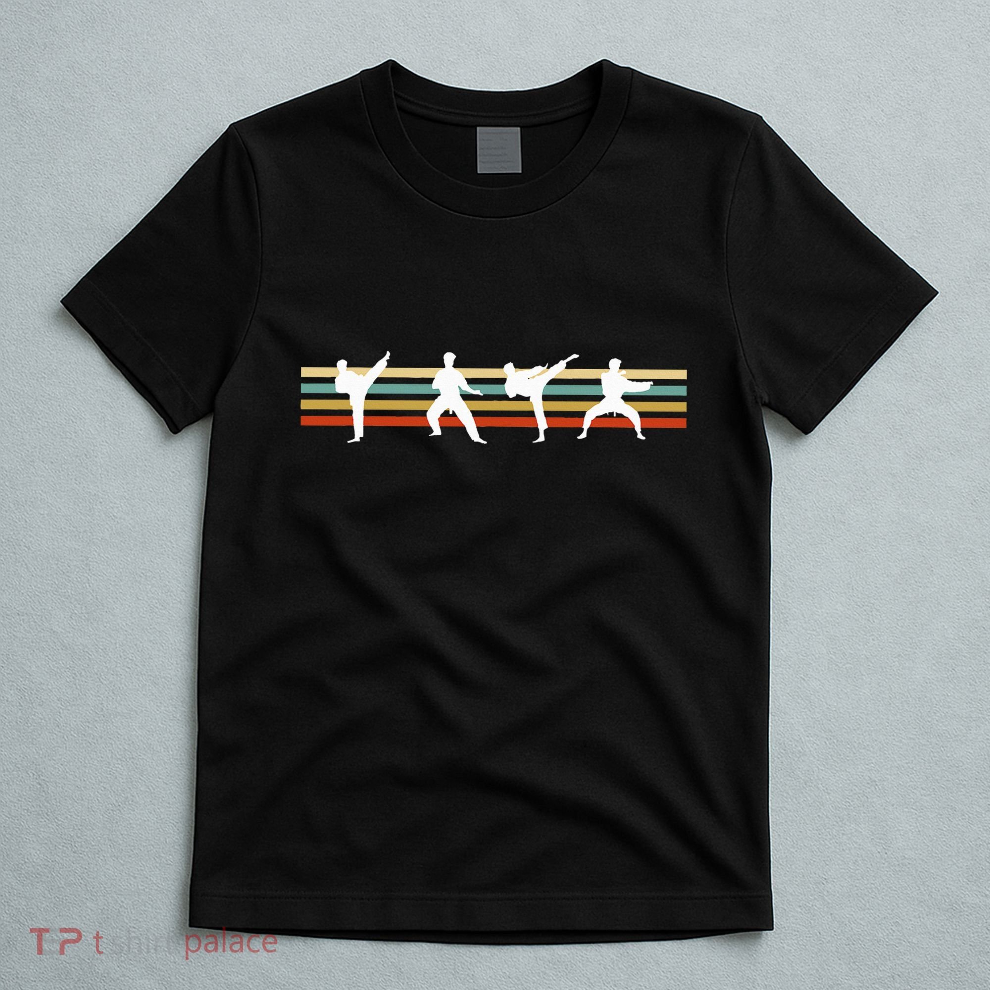 Vintage Taekwondo Tae Kwon Do Fighter T-Shirt