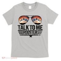 Vintage Talk To Me Rooster Glasses Retro Mens Women T-Shirt thumb 0