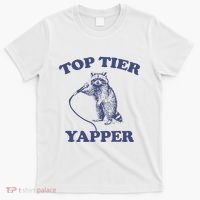 Vintage Top Tier Yapper Meme Retro Cartoon T-Shirt thumb 0