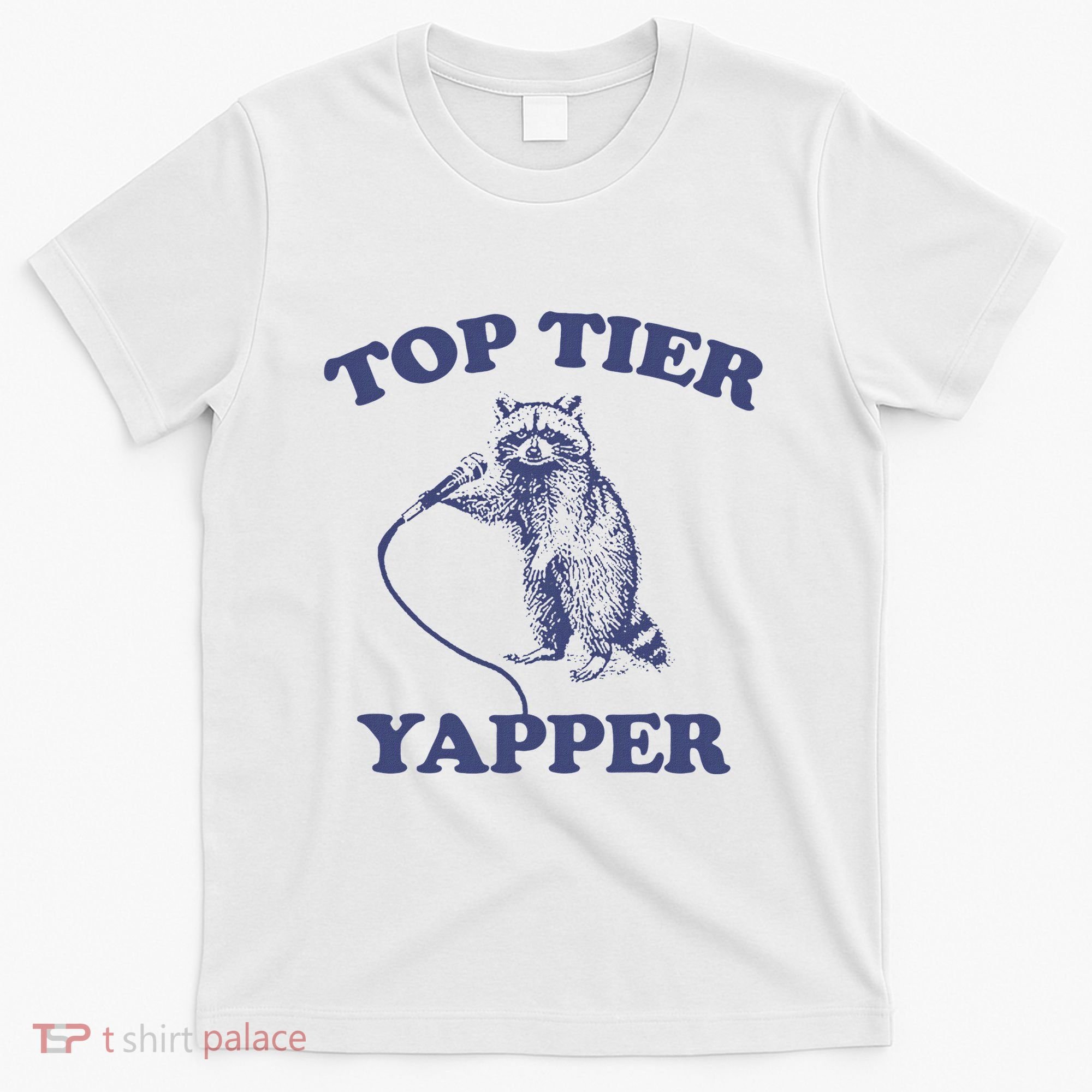 Vintage Top Tier Yapper Meme Retro Cartoon T-Shirt