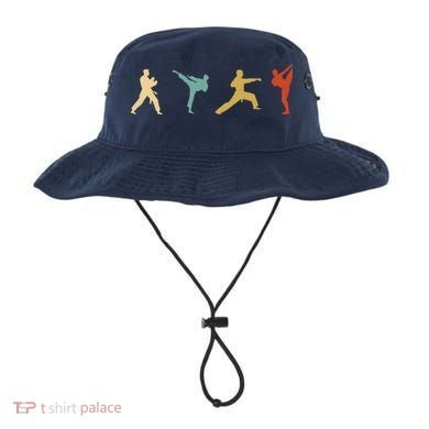 Vintage Taekwondo Tae Kwon Do Fighter Bucket Hat