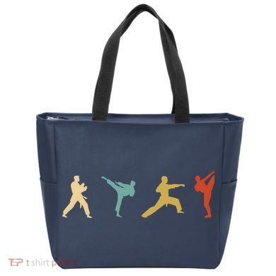 Vintage Taekwondo Tae Kwon Do Fighter Tote Bag