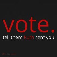 Vote Tell Them Ruth Sent You Funny American Toddler Hoodie thumb 2
