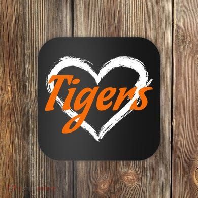 Vintage Tigers Throwback Retro Coaster