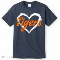 Vintage Tigers Throwback Retro T-Shirt thumb 0
