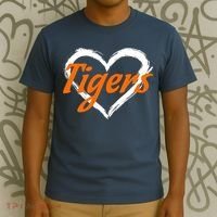Vintage Tigers Throwback Retro T-Shirt thumb 3