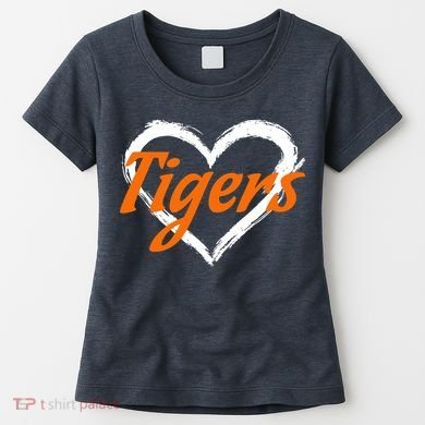 Vintage Tigers Throwback Retro Women's T-Shirt