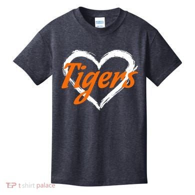 Vintage Tigers Throwback Retro Kids T-Shirt