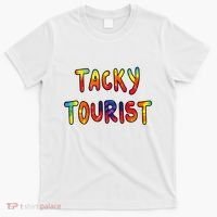 Vacation Tacky Tourist Costume Tie Dye Tacky Traveler Day T-Shirt thumb 0