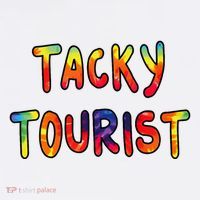 Vacation Tacky Tourist Costume Tie Dye Tacky Traveler Day T-Shirt thumb 7