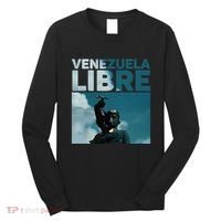 Venezuela To The End Fall Of The Statue Of Chavez Long Sleeve Shirt thumb 0