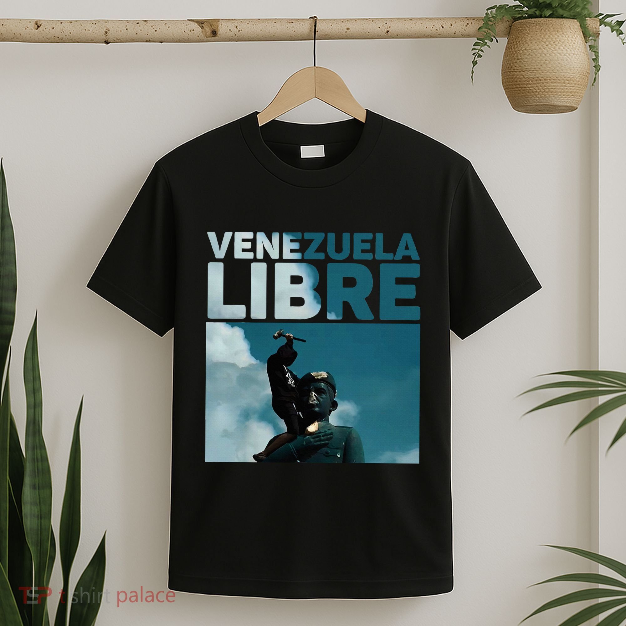 Venezuela To The End Fall Of The Statue Of Chavez T-Shirt