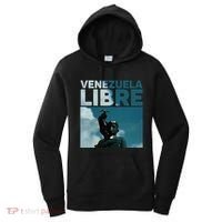 Venezuela To The End Fall Of The Statue Of Chavez Women's Hoodie thumb 0
