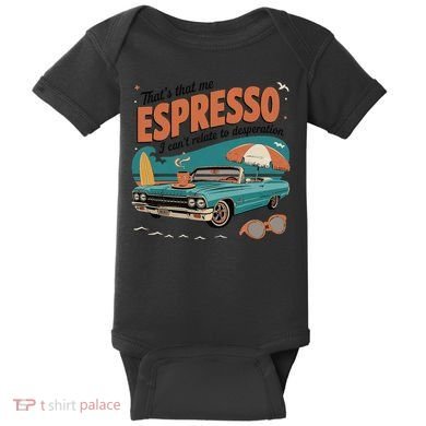 Vintage That’S That Me Espresso Funny Baby Bodysuit