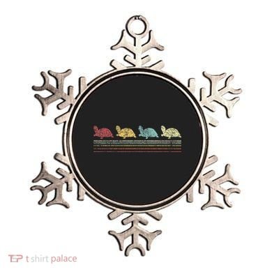 Vintage Tortoises Turtle Lover Funny Tortoise Retro Ornament