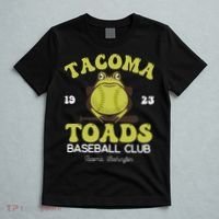 Vintage Tacoma Toads Retro Minor League Baseball Team T-Shirt thumb 5