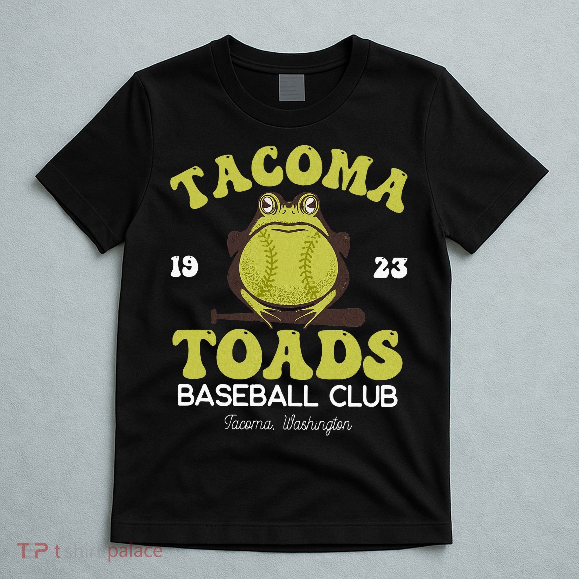 Vintage Tacoma Toads Retro Minor League Baseball Team T-Shirt