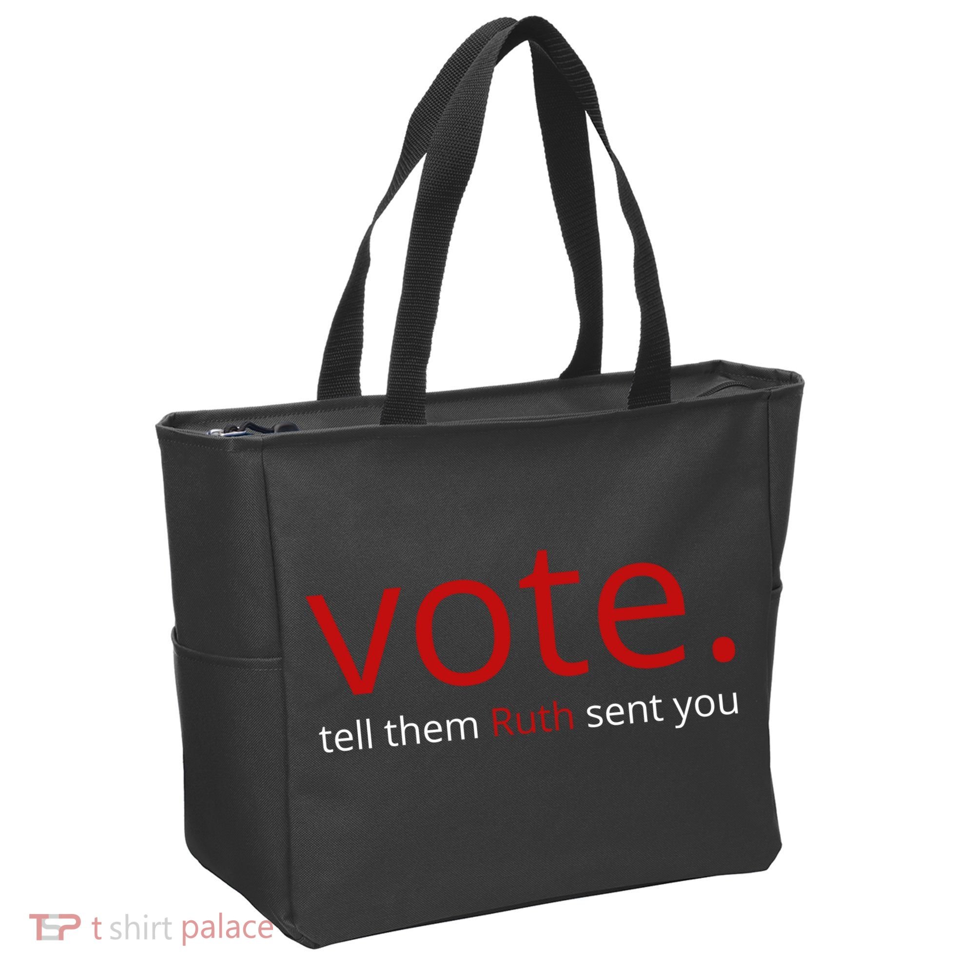 Vote Tell Them Ruth Sent You Funny Tote Bag