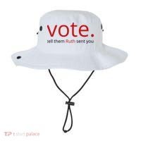 Vote Tell Them Ruth Sent You Funny Bucket Hat thumb 0
