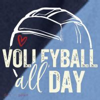 Volleyball Teen Volleyball Graphic Volleyball Raglan Baseball Sleeve Shirt thumb 2