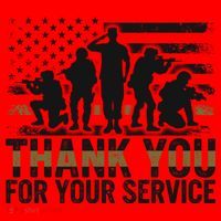 Veteran Thank You For Your Service Veterans Day Appreciation Meaningful Gift Santa Hat thumb 1