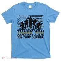 Veteran Thank You For Your Service Veterans Day Appreciation Meaningful Gift T-Shirt thumb 0