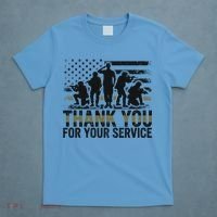 Veteran Thank You For Your Service Veterans Day Appreciation Meaningful Gift T-Shirt thumb 4
