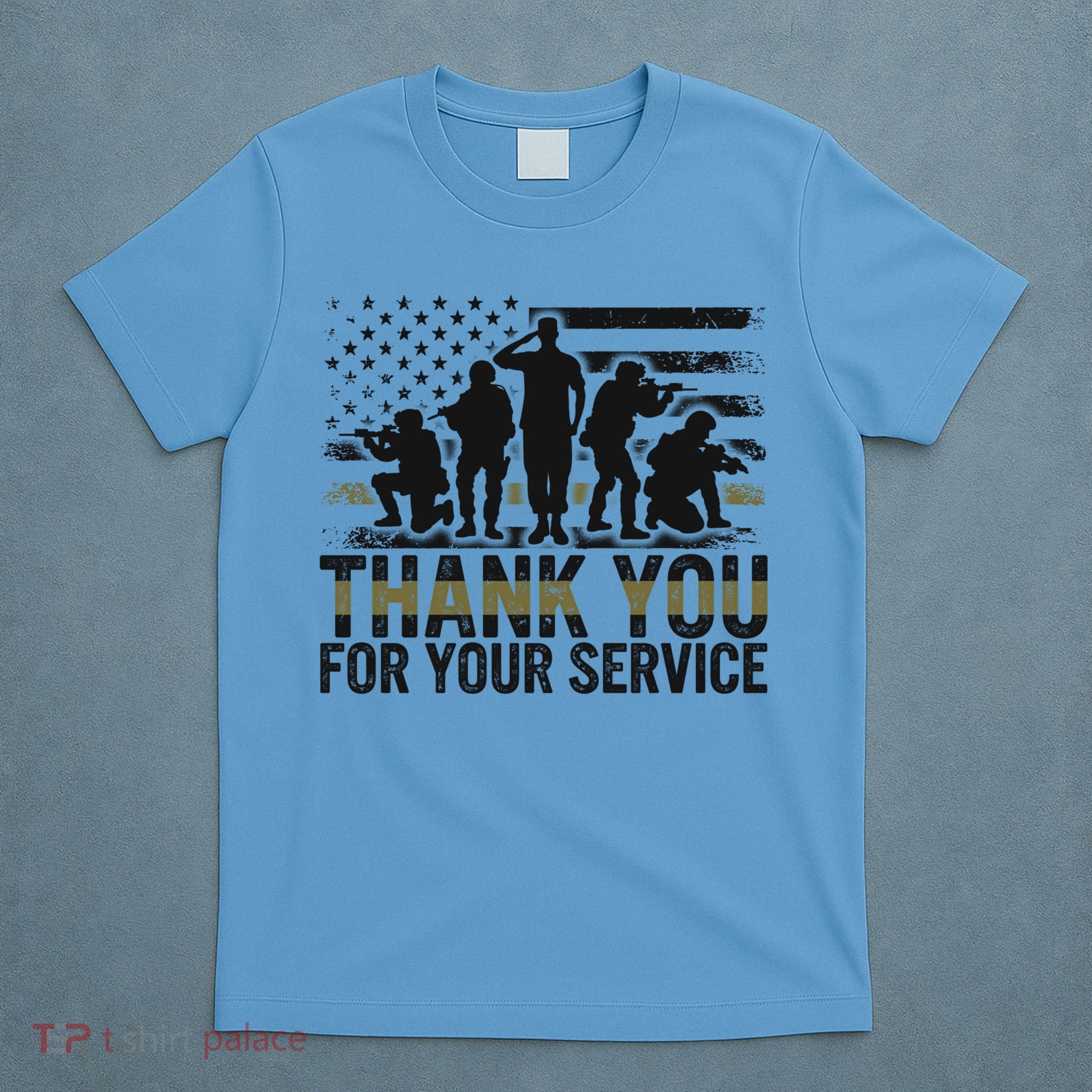 Veteran Thank You For Your Service Veterans Day Appreciation Meaningful Gift T-Shirt