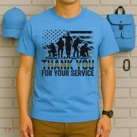Veteran Thank You For Your Service Veterans Day Appreciation Meaningful Gift T-Shirt thumb 5