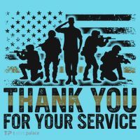 Veteran Thank You For Your Service Veterans Day Appreciation Meaningful Gift T-Shirt thumb 6