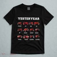 Vintage Tractor Yesteryear Farmer Gift T-Shirt thumb 5
