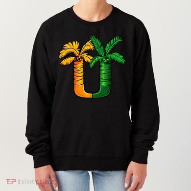 Vintage UM 90's Miami Palm Trees Women's Sweatshirt