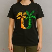 Vintage UM 90's Miami Palm Trees T-Shirt thumb 4
