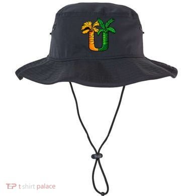 Vintage UM 90's Miami Palm Trees Bucket Hat