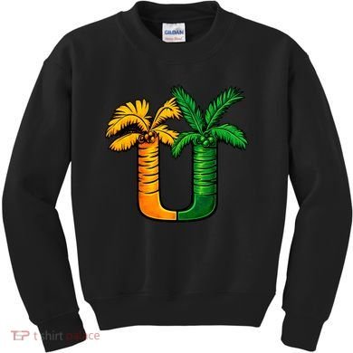 Vintage UM 90's Miami Palm Trees Kids Sweatshirt